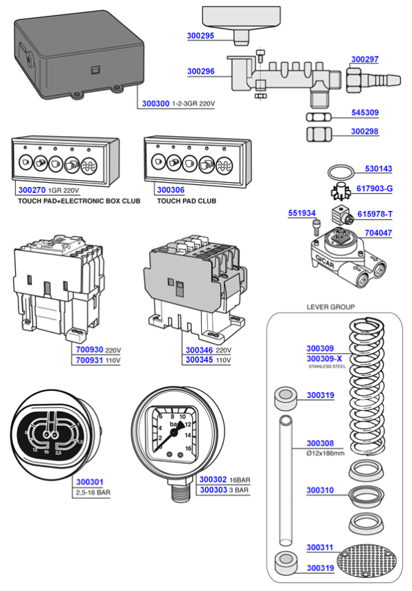 Conti - Touch pads, electrical components and gauges
