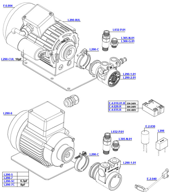 La Marzocco - PB Pump and Fittings