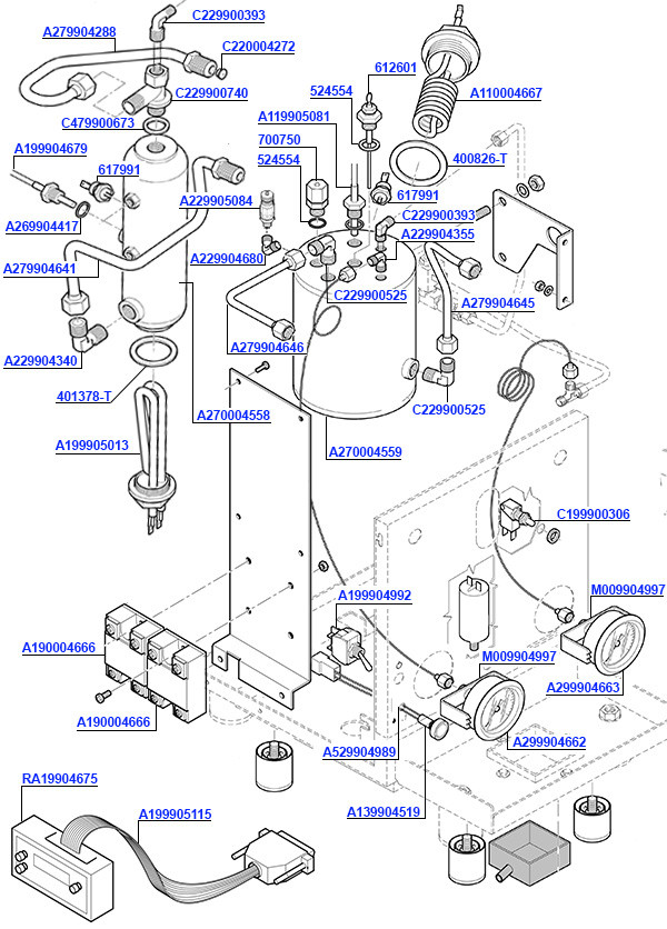 Rocket R58 Boiler and Elements