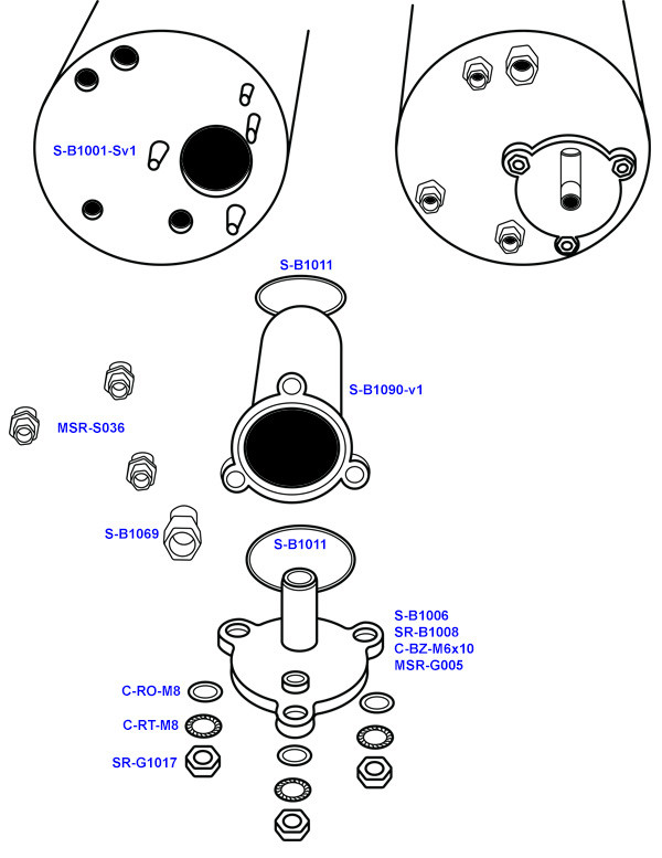 Kees Speedster 2009 Right Heat Exchanger