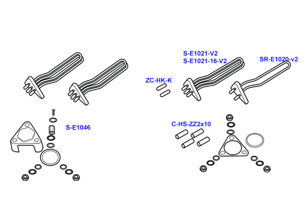 Kees Speedster Heating Elements Evo