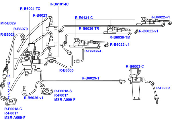 Kees Spirit T Inlet Manifold Exploded