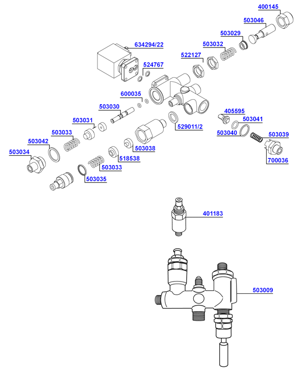 VBM - Water inlet