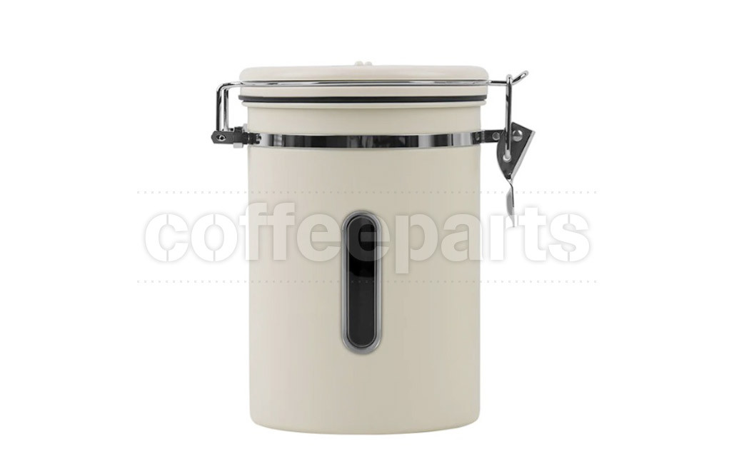 iKape Coffee bean storage canister 900g: White 