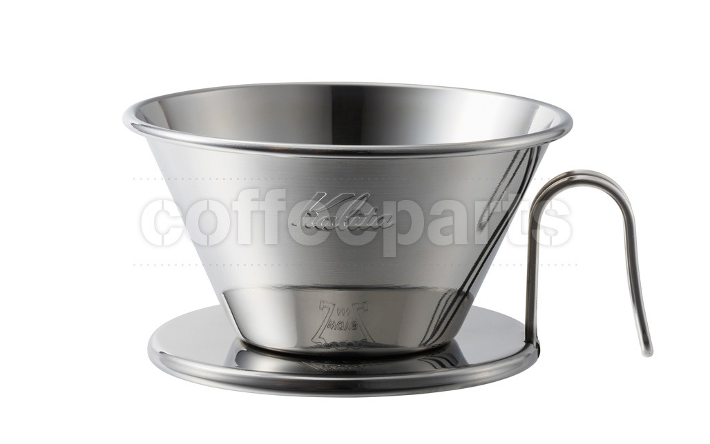 Kalita 185 Tsubame Stainless Wave Filter Coffee Dripper WDS-185