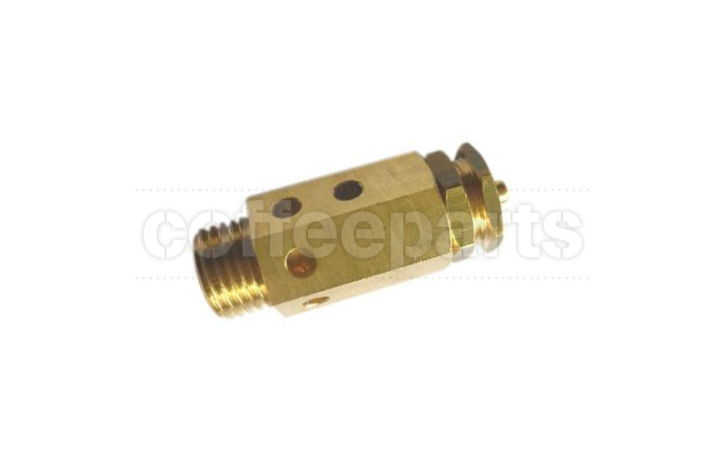 Boiler safety valve with 1/4 inch bsp thread
