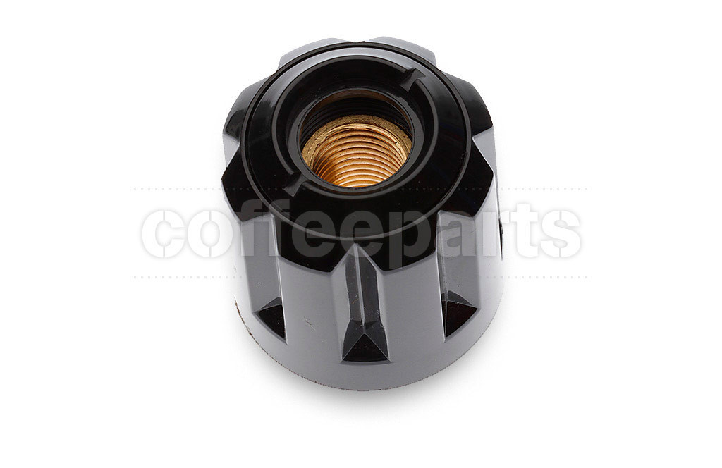 Black knob no stop 1mm pitch