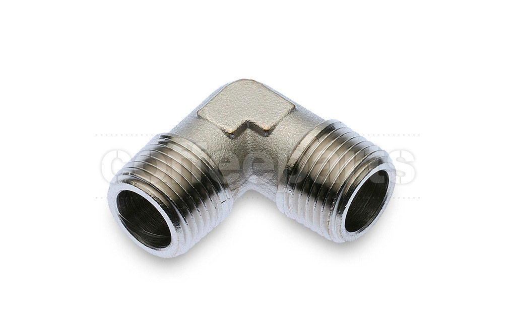 Fitting l-shaped 3/8m inch bsp 