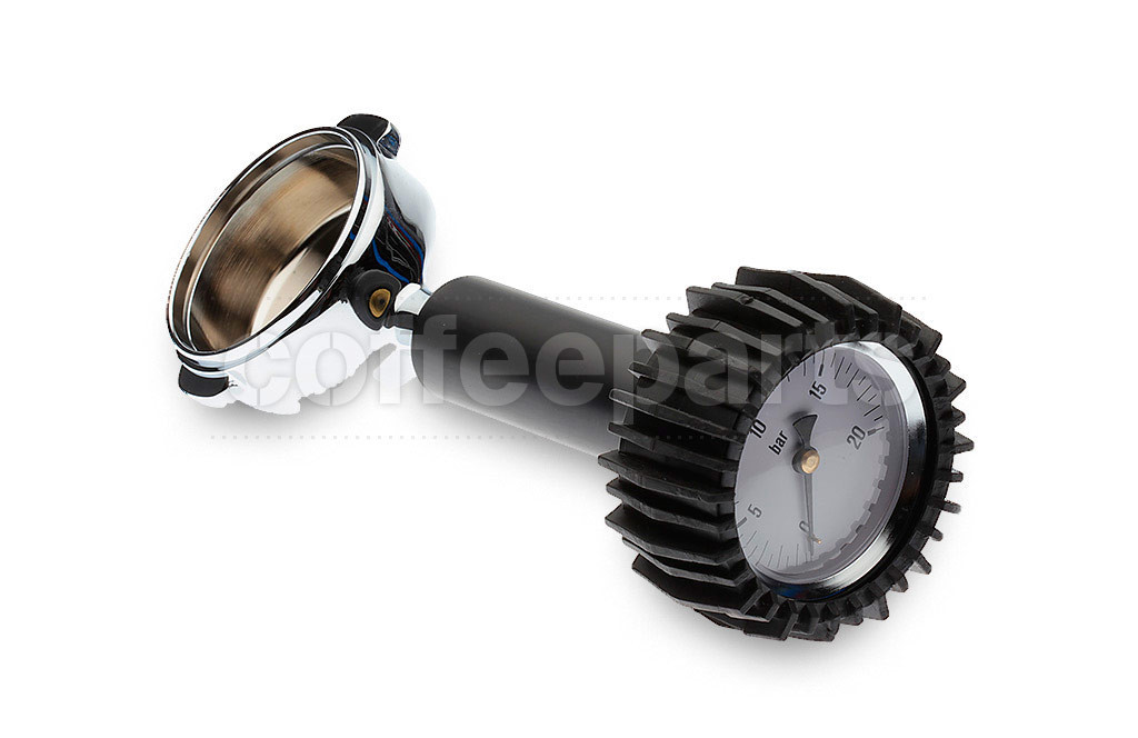 Portafilter with gauge to fit: Cimbali, Faema e98 Compact