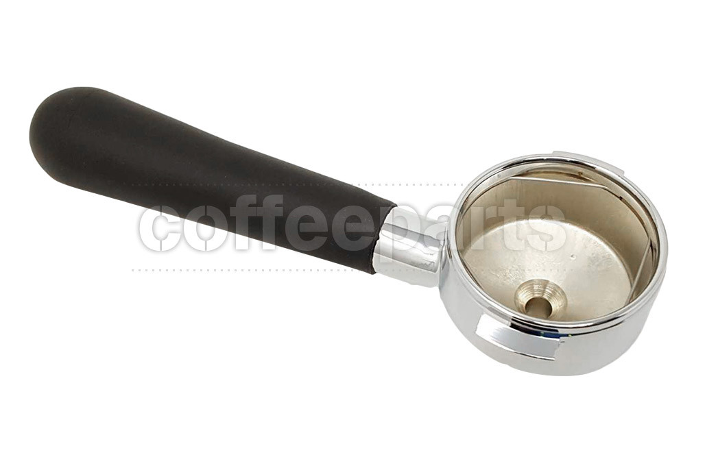 Portafilter with rubber handle (baskets and spouts not included)