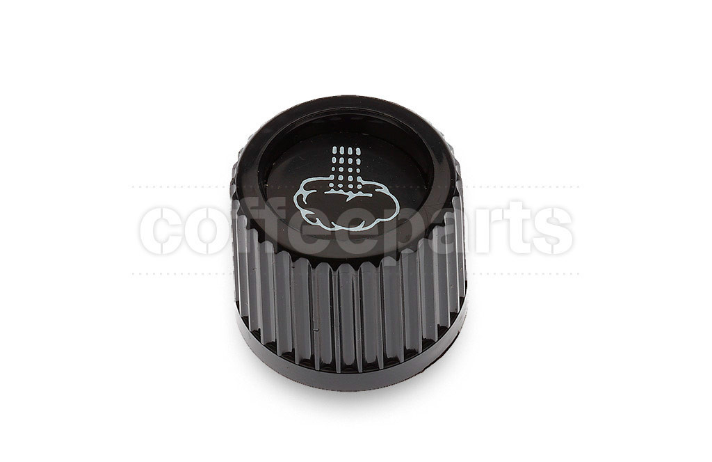Steam knob with cap