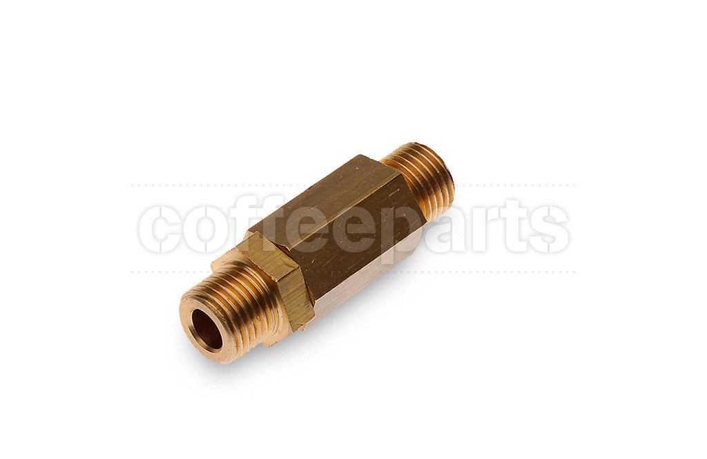 One-way valve complete