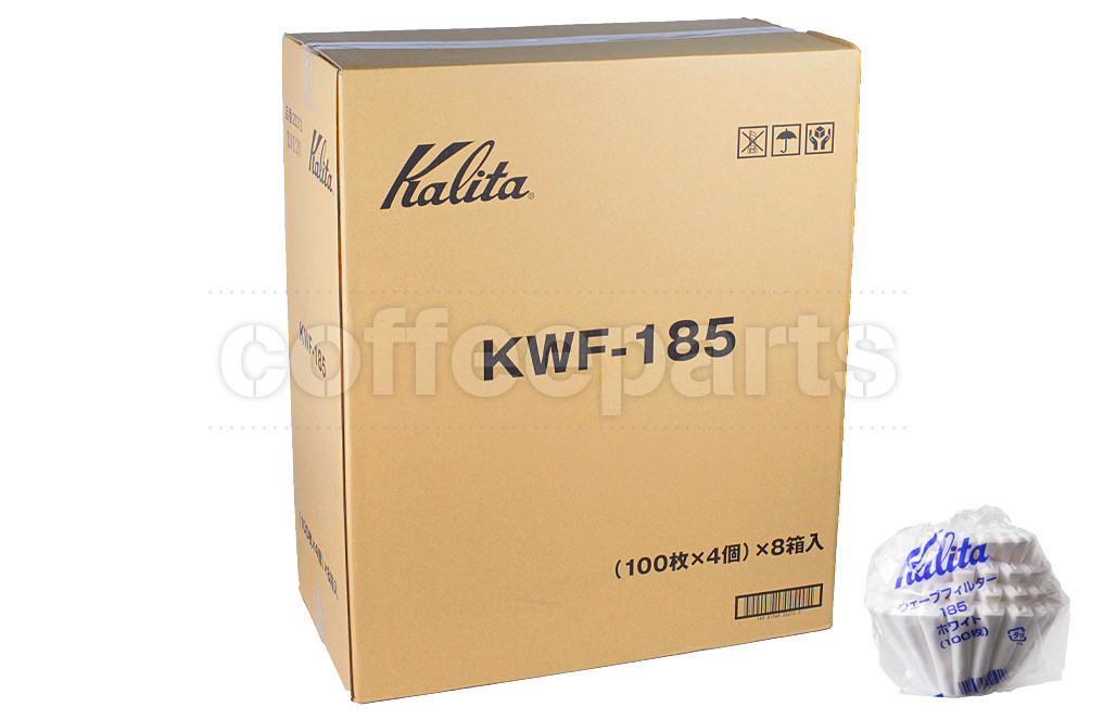 Kalita KWF 185 Wave Filter Bulk Box of 3200 Filters