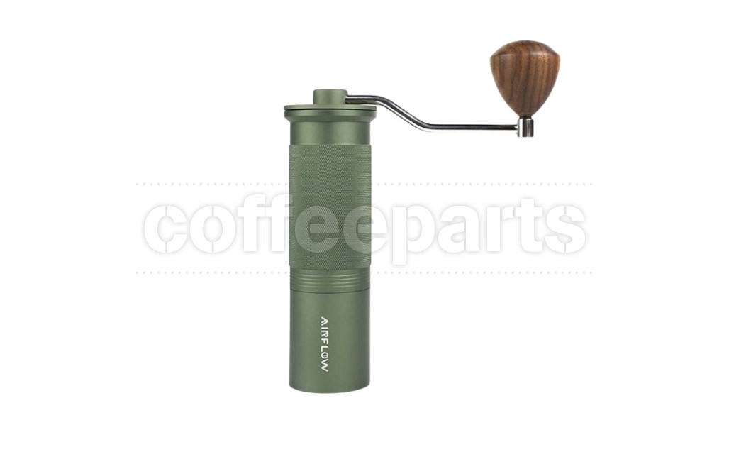 Airflow Aurora Manual Coffee Grinder: Dark Green
