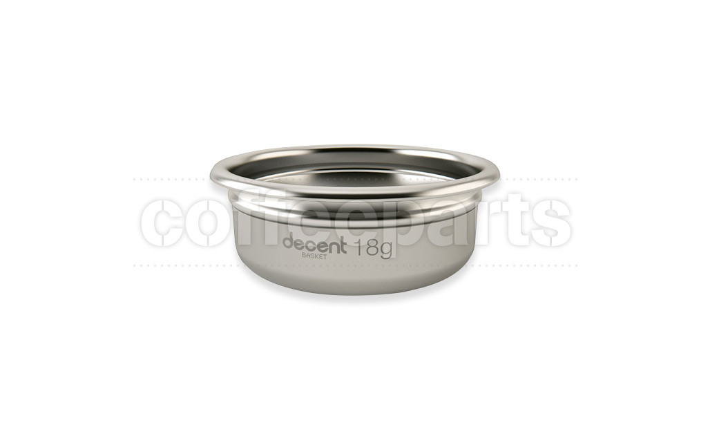 Decent 18g Espresso Filter Basket