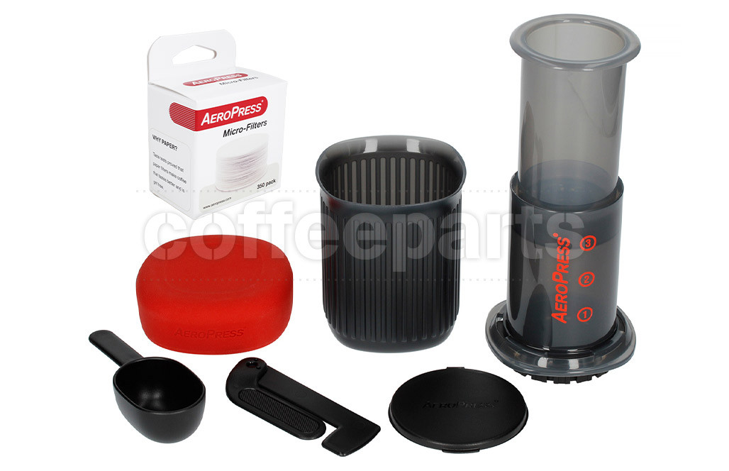 Aeropress GO Travel Coffee Maker - BPA Free With Filter Papers 