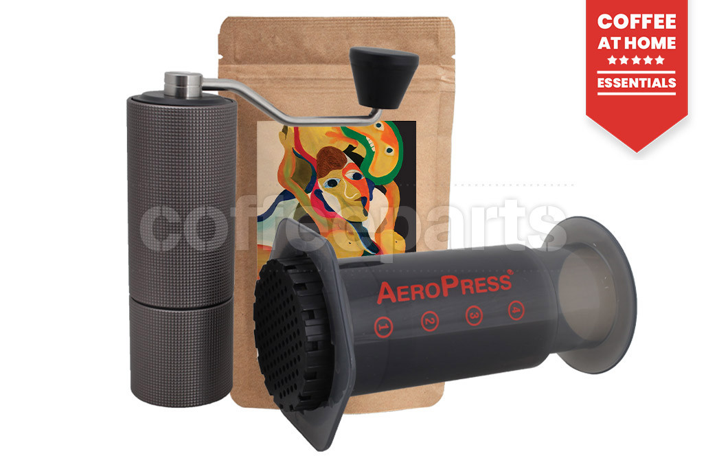 Aeropress Coffee Maker & Timemore C1 Grinder Bundle