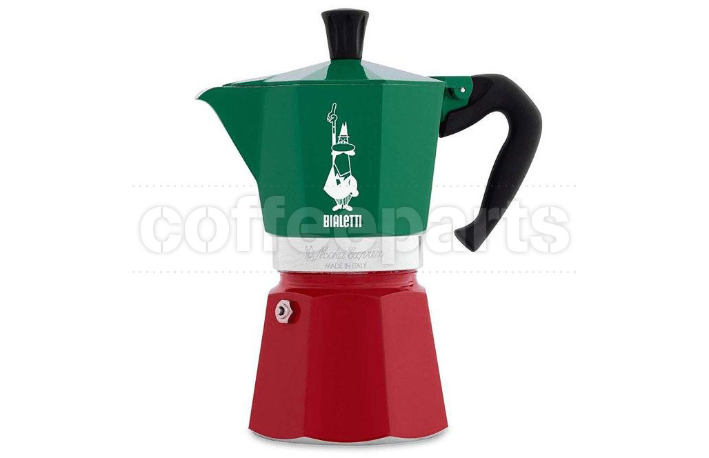 Bialetti 6 Cup Moka Express Italia Coffee Maker