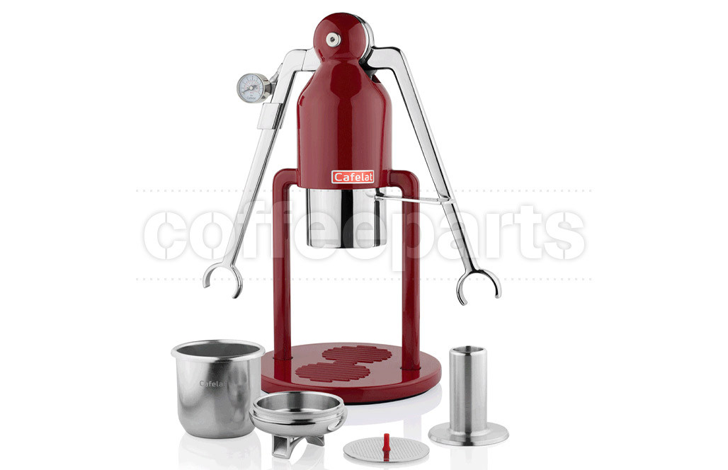 Cafelat Barista Robot Espresso Maker: Red