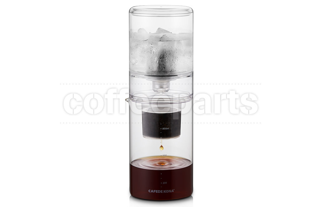 Cafe de Kona Slow Drip Ice Brewer: Transparent