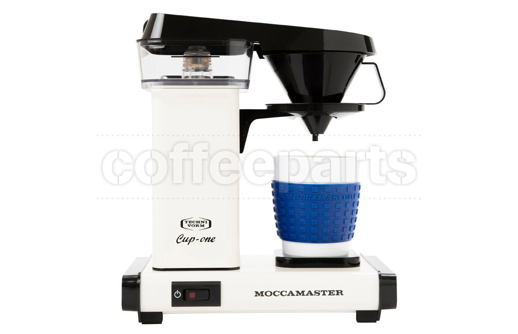 Moccamaster 300ml Cup-One Cream White Filter Coffee Brewer
