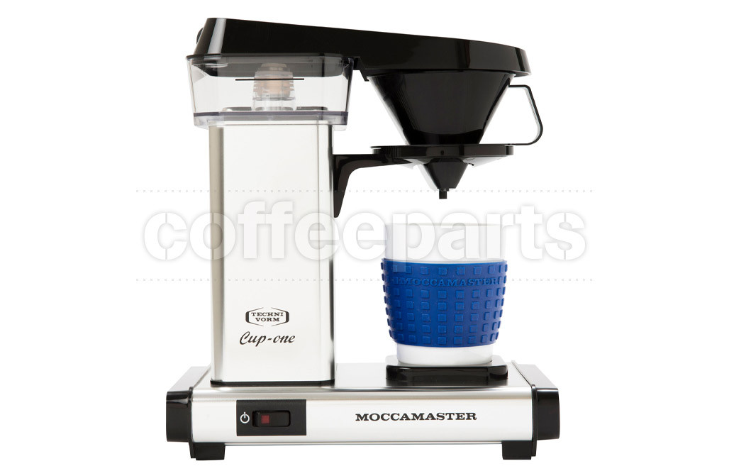 Moccamaster 300ml Cup-One Polished Silver Filter Coffee Brewer