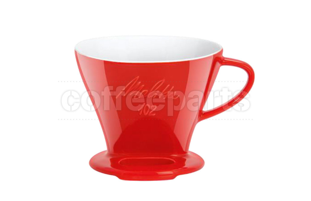 Melitta 102 Pour Over Dripper: Red