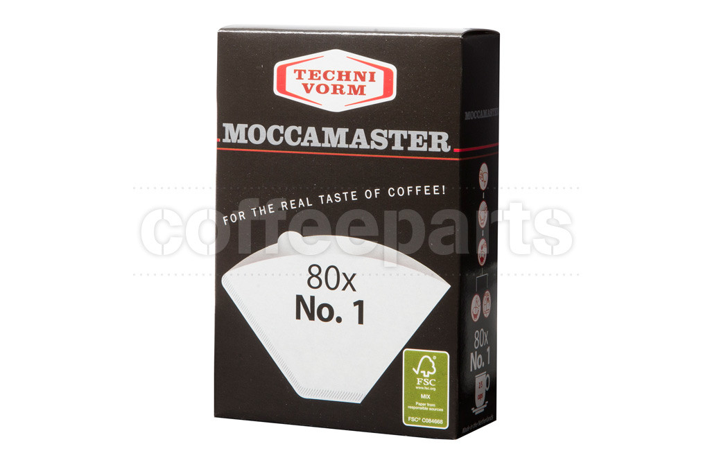 Moccamaster #1 Filters to fit Mocca Master Cup One