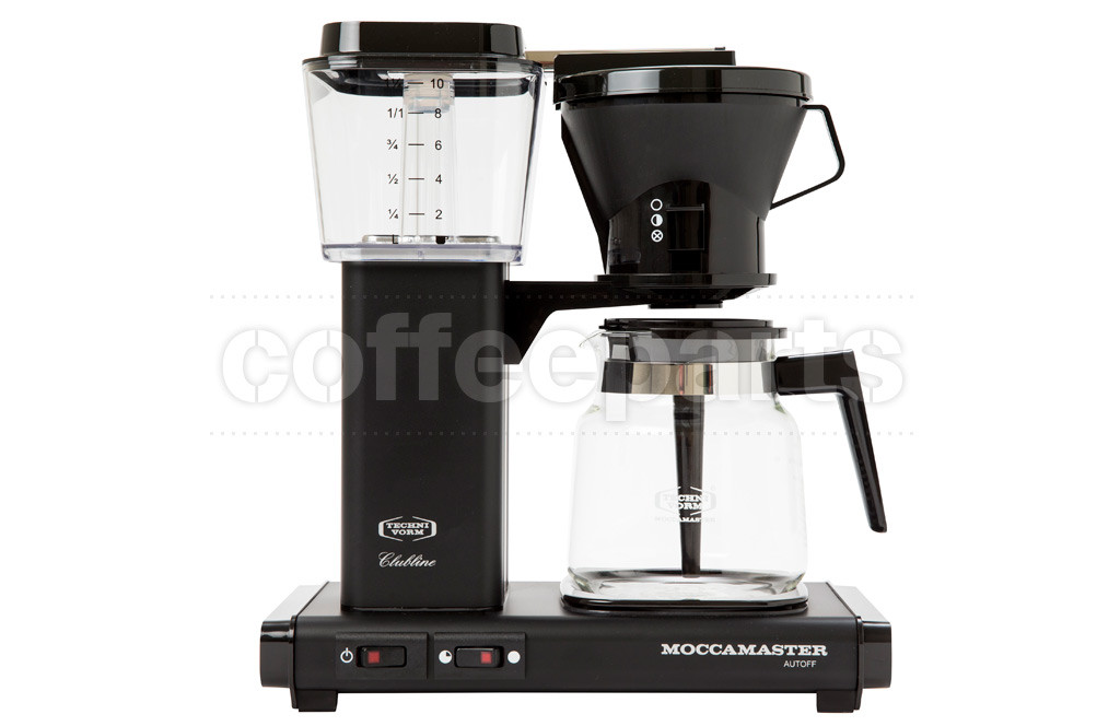 Moccamaster 1.25lt Classic Matt Black Filter Coffee Machine