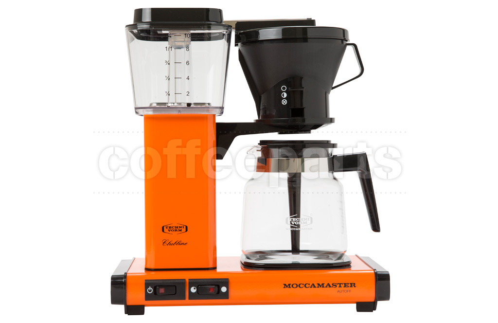 Moccamaster 1.25lt Classic Orange Filter Coffee Machine