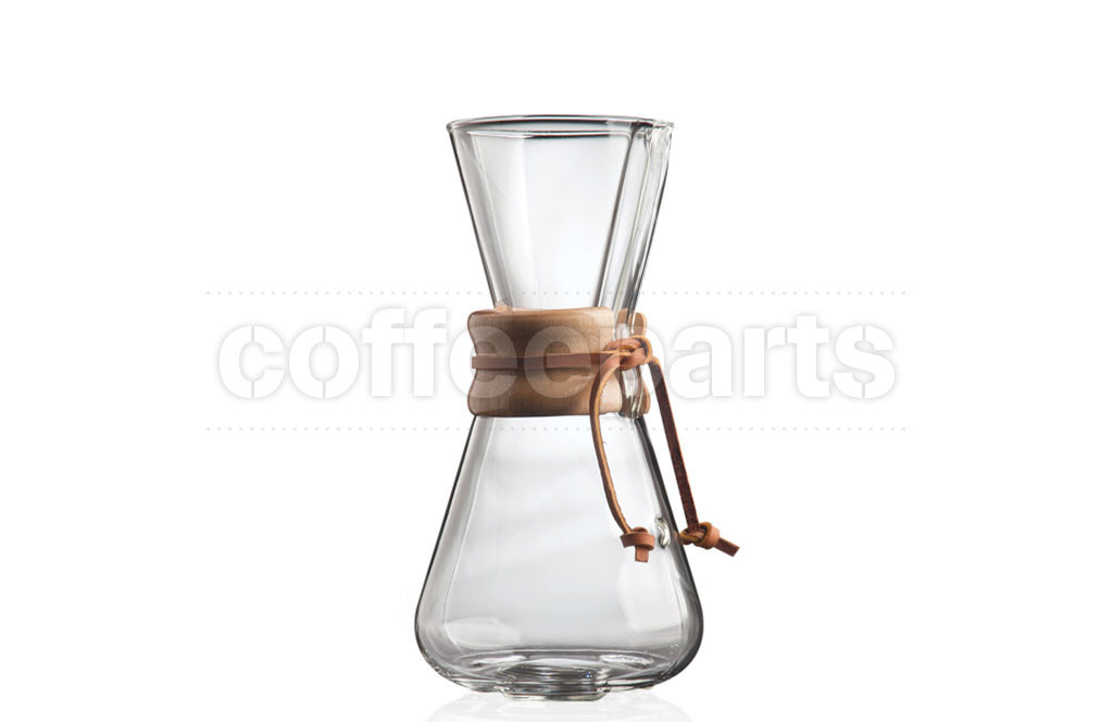 Chemex 3-Cup Classic Original Coffee Pour Over Unit