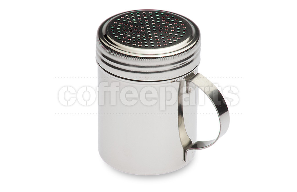 Stainless Chocolate Shaker with Perforated Holes and Handle