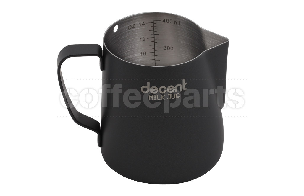 Decent 350ml Competition Milk Jug with Thermometer Hole