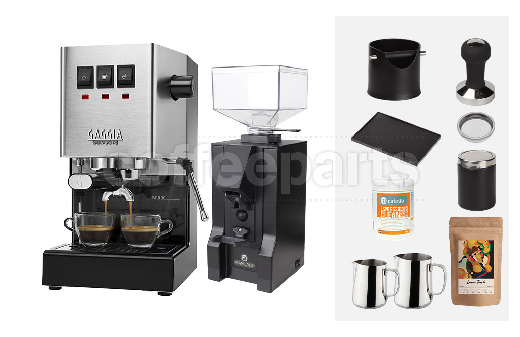 Gaggia Classic Espresso Machine Package