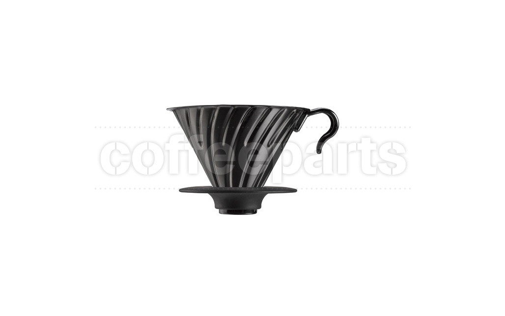 Hario 2-Cup V60 Black Metal Coffee Dripper