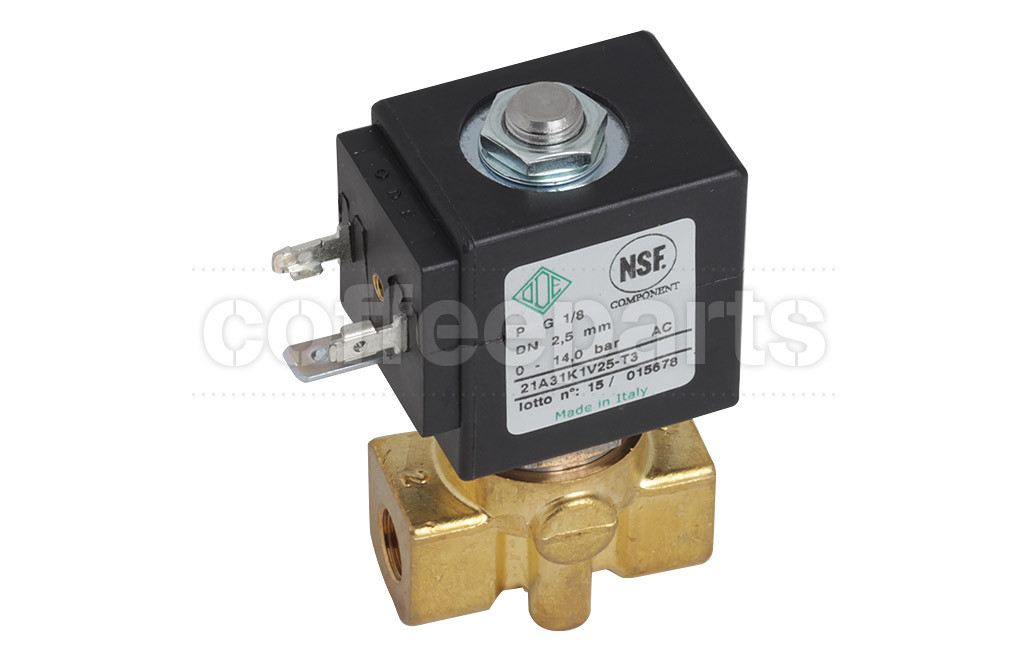 2-Way Boiler Fill Solenoid Valve, Ode, 2.5mm Orifice