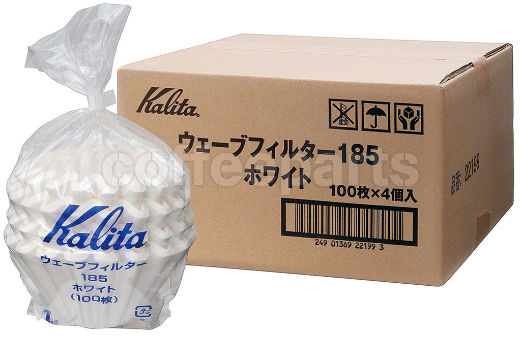 Kalita 185 Ceramic Dripper inc Wave Filter Kit