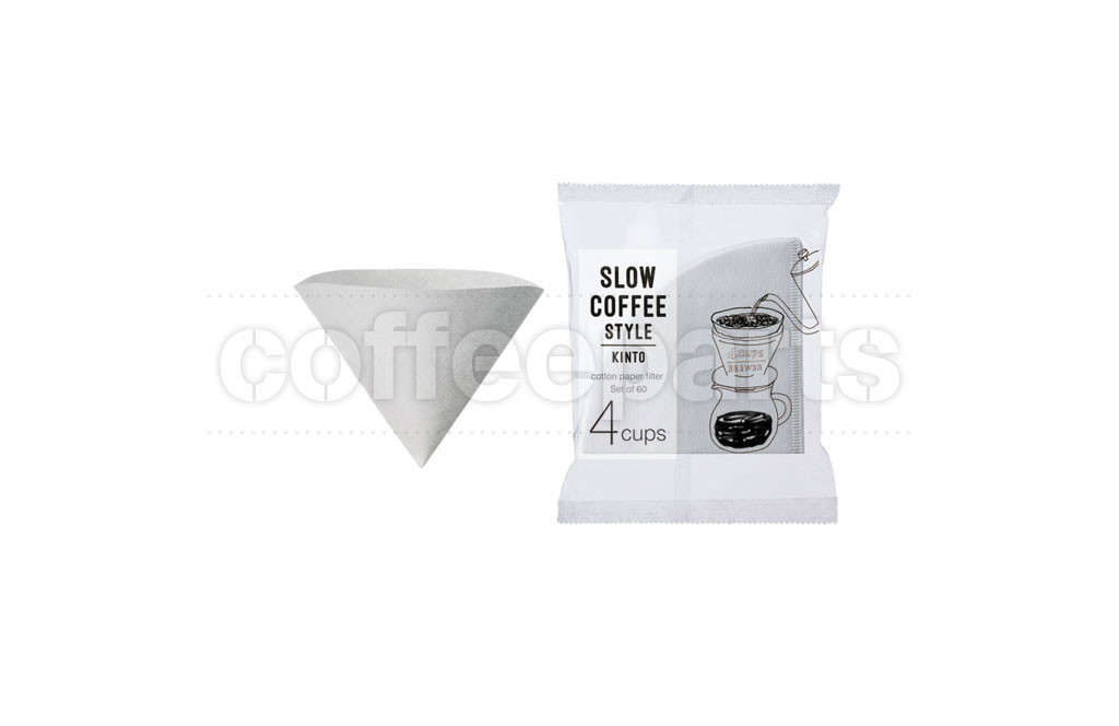 Kinto 4-Cup Cotton Paper Filters