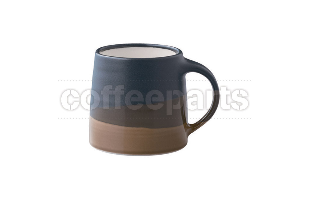 Kinto 320ml Porcelain Mug : Black and Brown