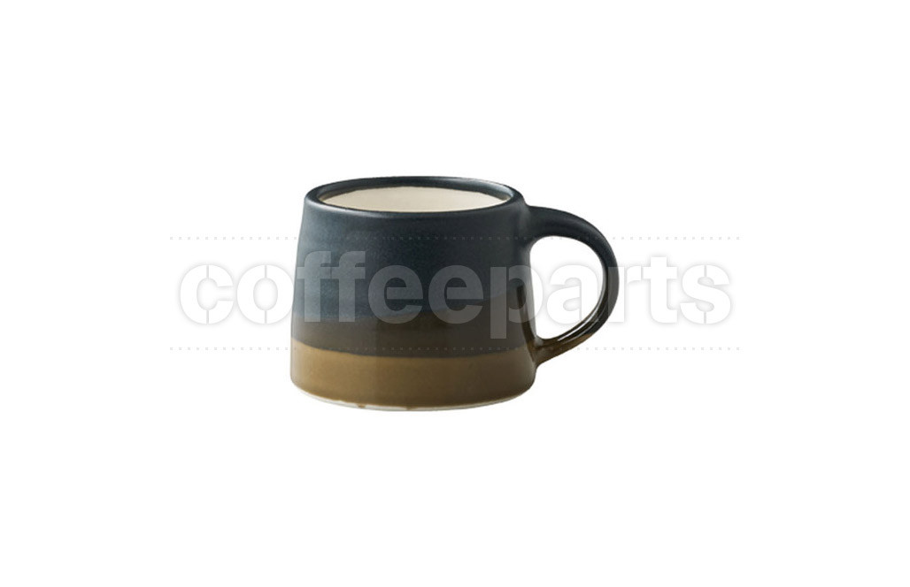 Kinto 110ml Porcelain Mug : Black and Brown