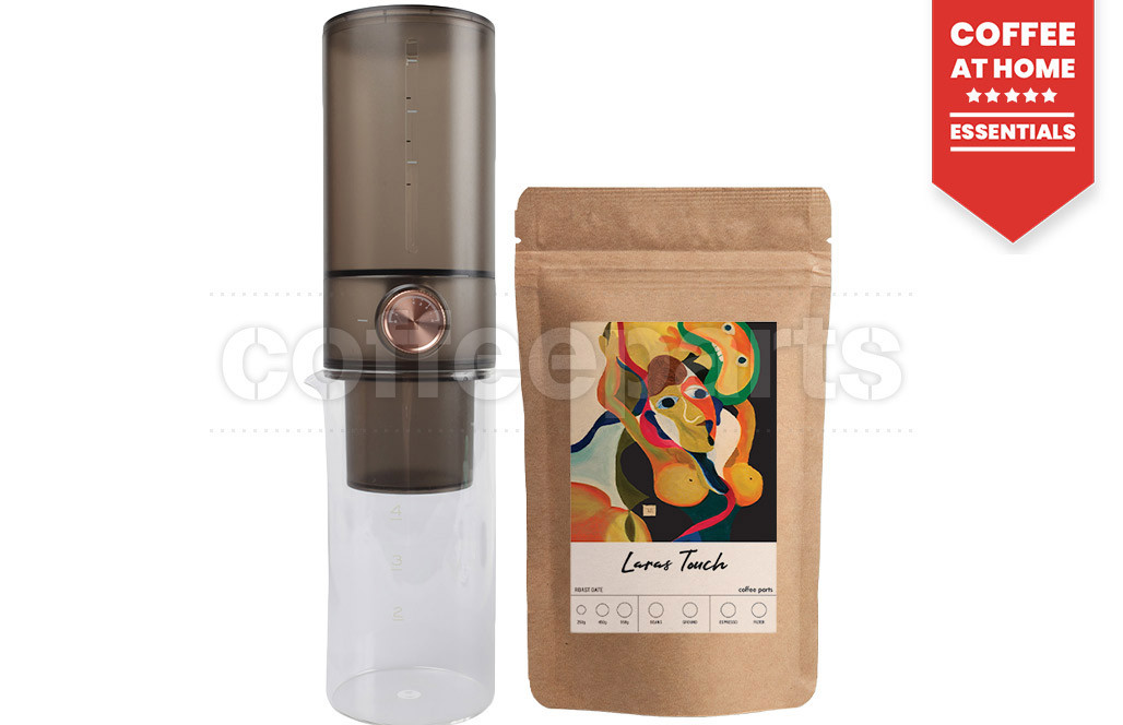 Timemore Slow Ice Dripper Bundle: Transparent Black