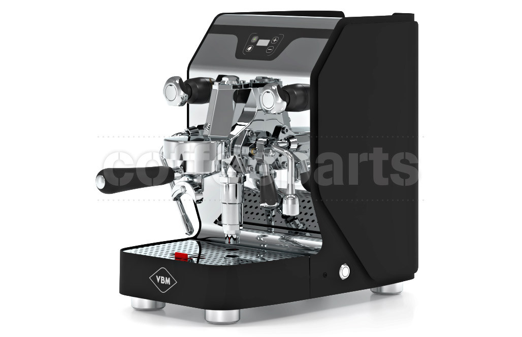 Vibiemme Domobar Junior 2021 Digitale Home Espresso Machine: Black
