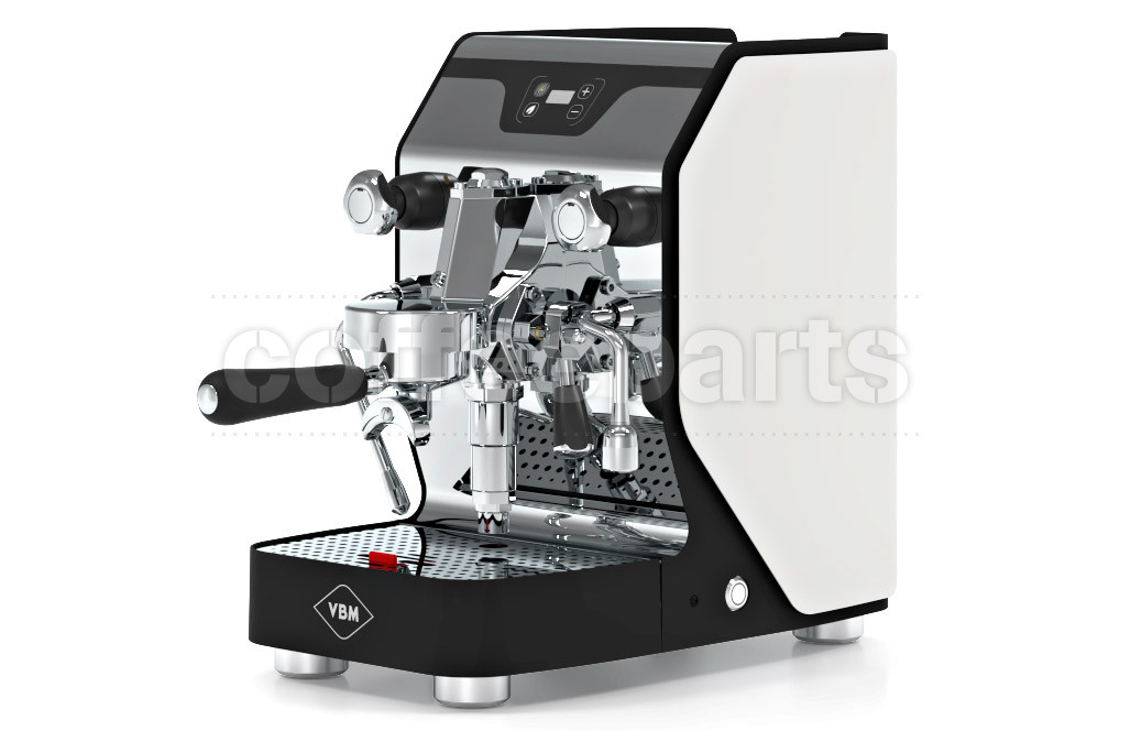 Vibiemme Domobar Junior 2021 Digitale Home Espresso Machine: White