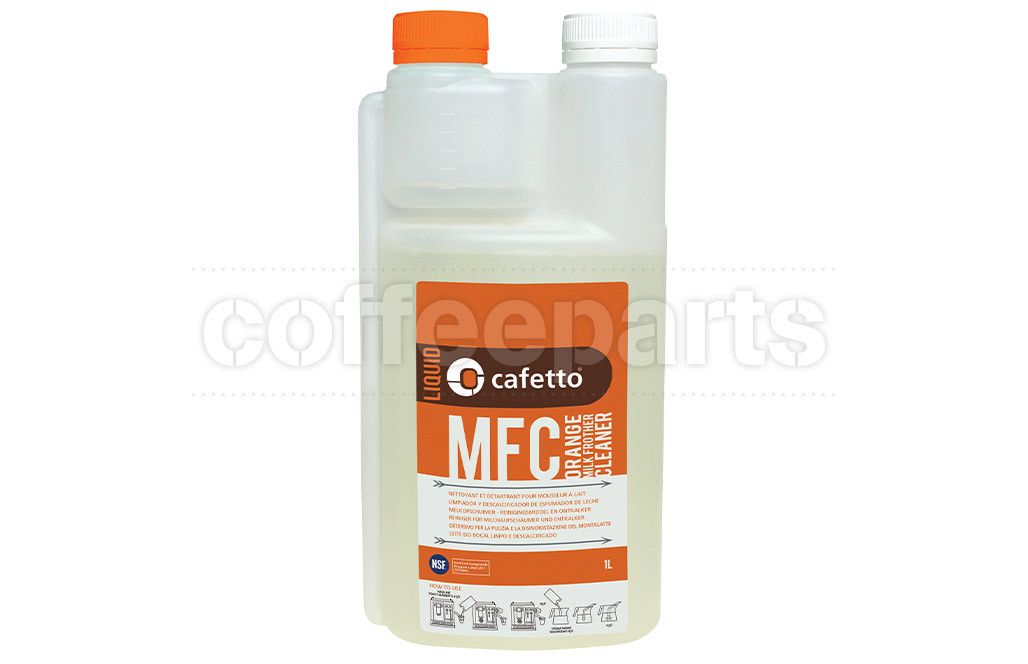 Cafetto 1lt MFC Liquid Coffee Machine Milk Frother Cleaner