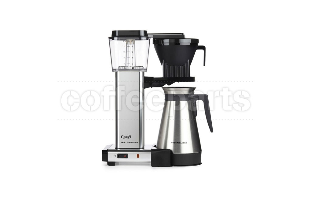 Moccamaster 1.25lt Thermal Polished Silver Filter Coffee Machine