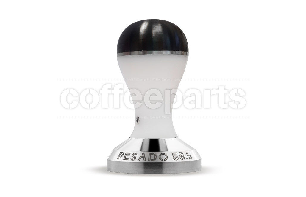 Pesado 58.5mm Coffee Tamper : White and Black Modular