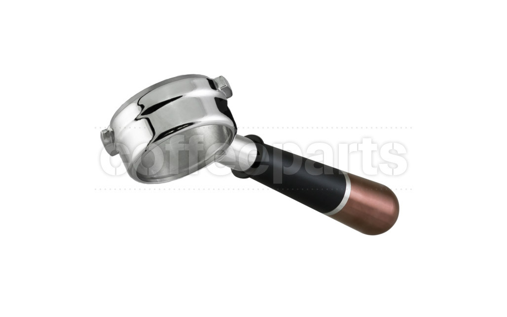 Pesado Modular LM/E61 Naked Portafilter : Black and Bronze