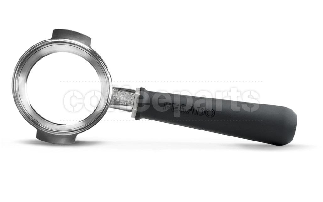 Pesado Stainless LM/E61 Naked Portafilter w/ Rubber Handle