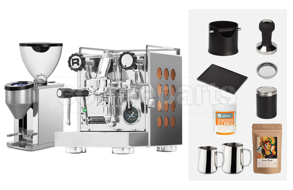 Rocket Appartamento Espresso Machine Package: Copper
