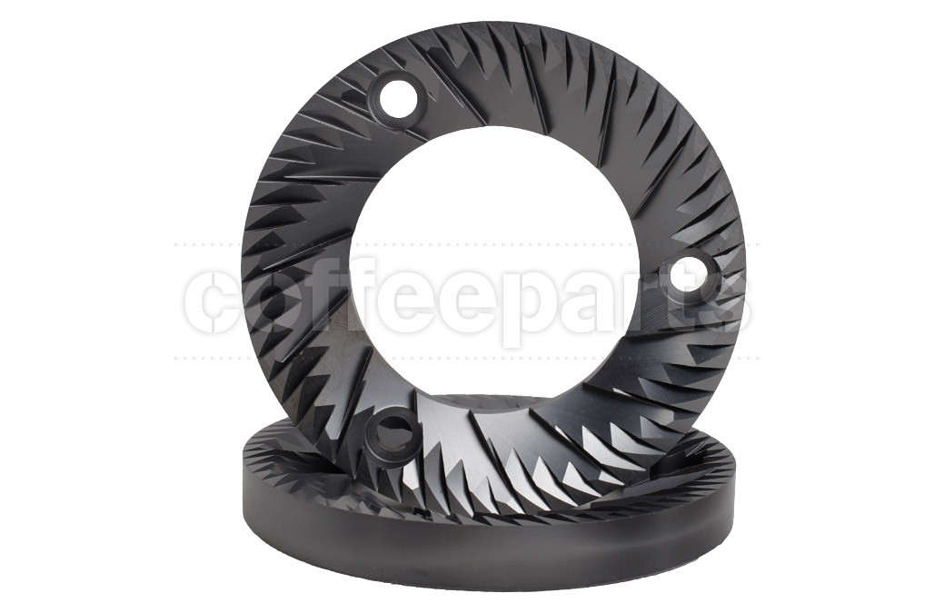 Diamond Black Flat Burrs 75mm Set 